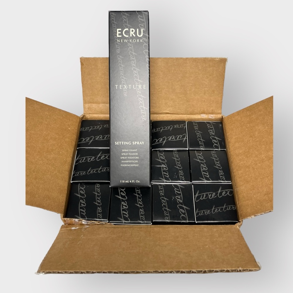 ECRU New York Texture Setting Spray‎ 4 Fl oz NIB CASE OF 12 NIB NEW IN BOX